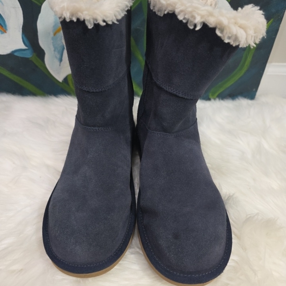 Koolaburra Koola By UGG Short Boot for Women, Size 8 - Navy Blue